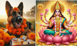 तिहारको तेस्रो दिन कुकुर तिहार र लक्ष्मी पूजा आजै