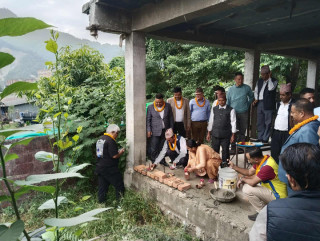 कुरिनटार स्थित सर्वशान्ति माविमा अत्याधुनिक भान्सा र डाइनिङ हल निर्माण  हुने