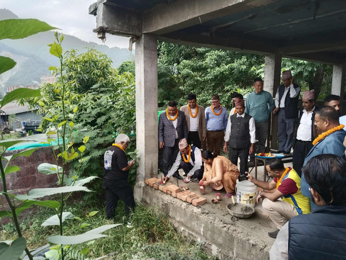 कुरिनटार स्थित सर्वशान्ति माविमा अत्याधुनिक भान्सा र डाइनिङ हल निर्माण  हुने