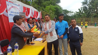 इच्छाकामनामा शिक्षक बिच मैत्रीपूर्ण भलिवल प्रतियोगिता सम्पन्न ग्रिन फिल्ड प्रथम, प्रगती द्धितिय