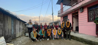 गोरखा अजिरकोट स्थित क्हेचो गाउँमा घरवास सञ्चालनसम्बन्धी तालिम