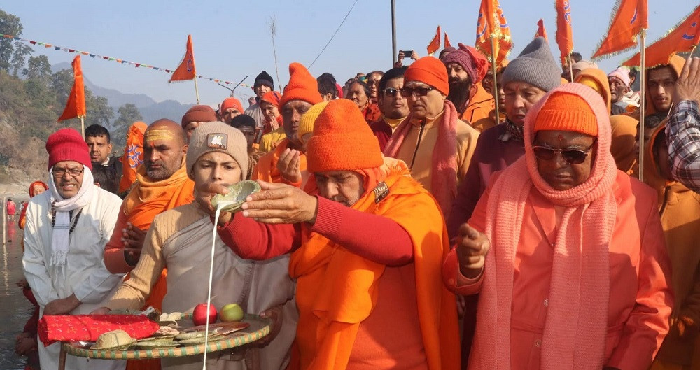 देवघाटधाममा हुने शतचण्डी महायज्ञ र माघ–महोत्सवको तयारी पूरा