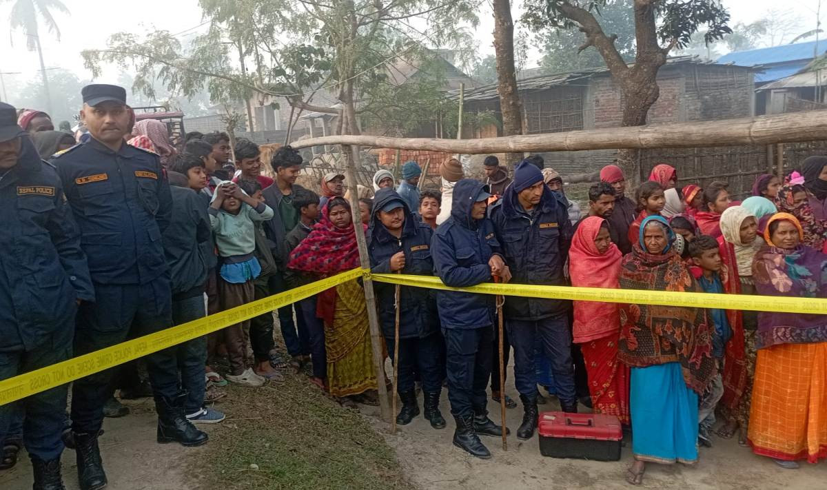 मोरङको रंगेलीमा पारिवारिक विवादले २ जनाको ज्यान गयो, पत्नीको हत्यापछि आत्महत्या