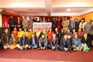 क्वोंने (घोण्डे–घोताने) गुरुङ समाज युकेद्वारा कागबेनीमा ६३ लाखमा बौद्ध गुम्बा निर्माण