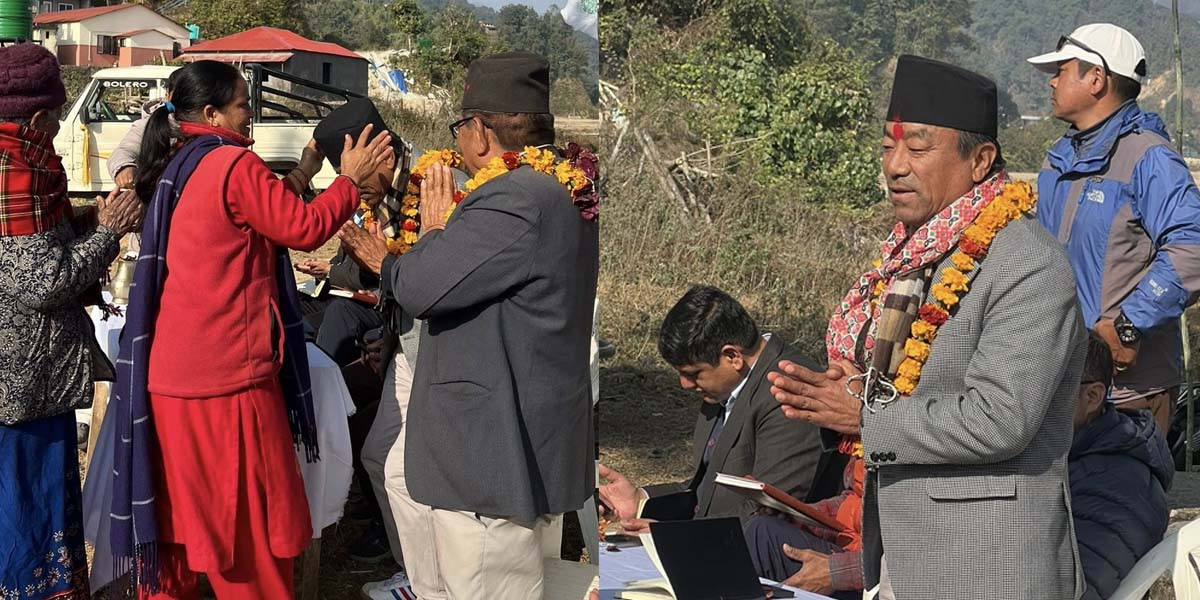 कास्की-३ मा कांग्रेसका उम्मेद्वार मनोज गुरुङको मतदाता भेटघाट अभियान तीव्र