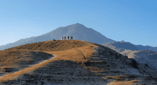 मनोरम दृश्य एकै यात्रामा अवलोकन गर्न सकिने भोजपुरको मुन्दुम पदमार्ग