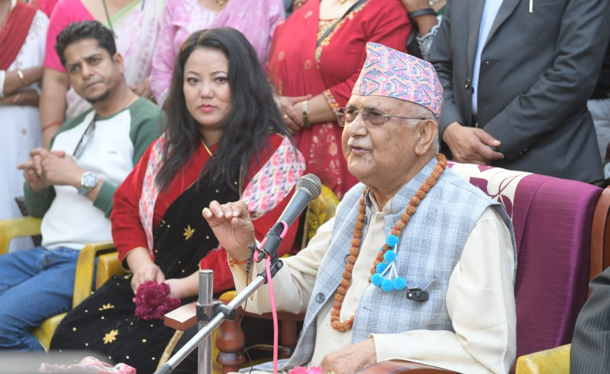 जनता अब बाठा भइसके, भ्रम फैलाउनेलाई होइन, विकास गर्नेलाई रोज्छन् : एमाले अध्यक्ष केपी शर्मा ओली