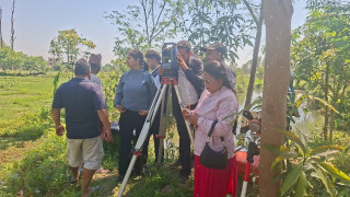 कावासोतीमा पुनः सुरु भयो जग्गाको नापी