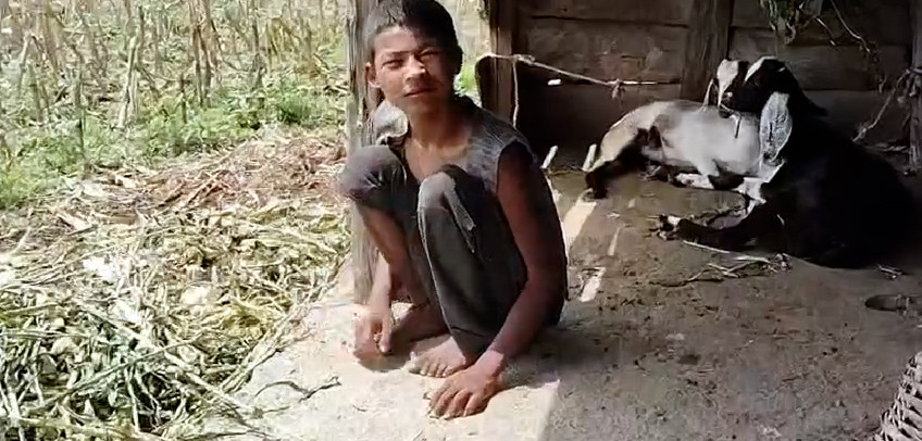 बाख्राको खोरमा १५ वर्ष : साङ्लोमा बाँधिएको बिशालको ‘बेवारिसे’ बाल्यकाल