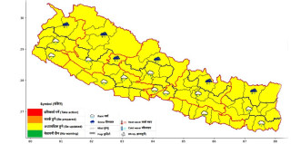 मौसमविद्‍को सुझाव- बाढीपहिरोको जोखिम छ, सकेसम्म रातिमा यात्रा नगरौं